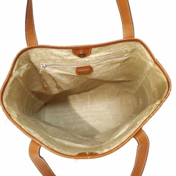 Gucci Floral Tan and Brown Tote Bag - Picture 4 of 16